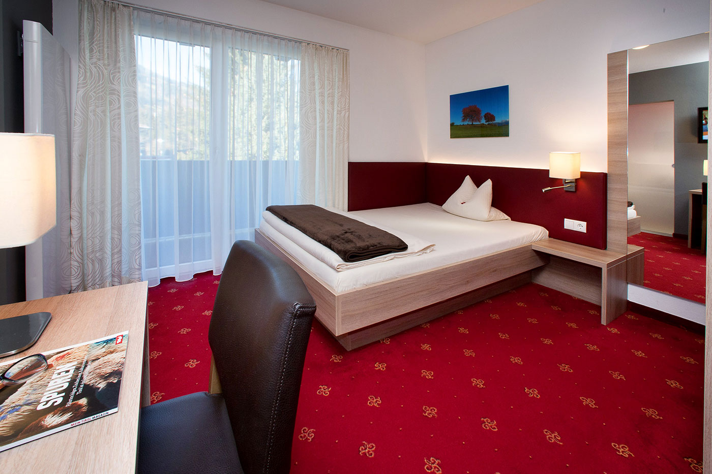 Einzelzimmer XL, Hotel Bruno - Fügen im Zillertal