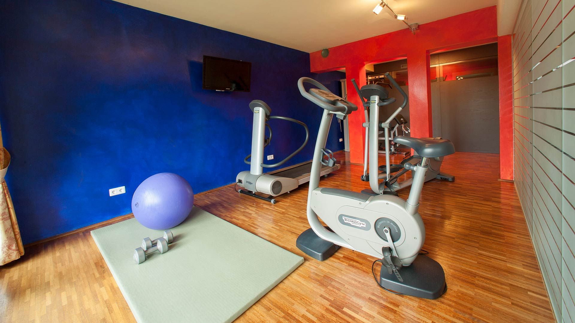Wellness Area & Fitness Studio in the Hotel Bruno