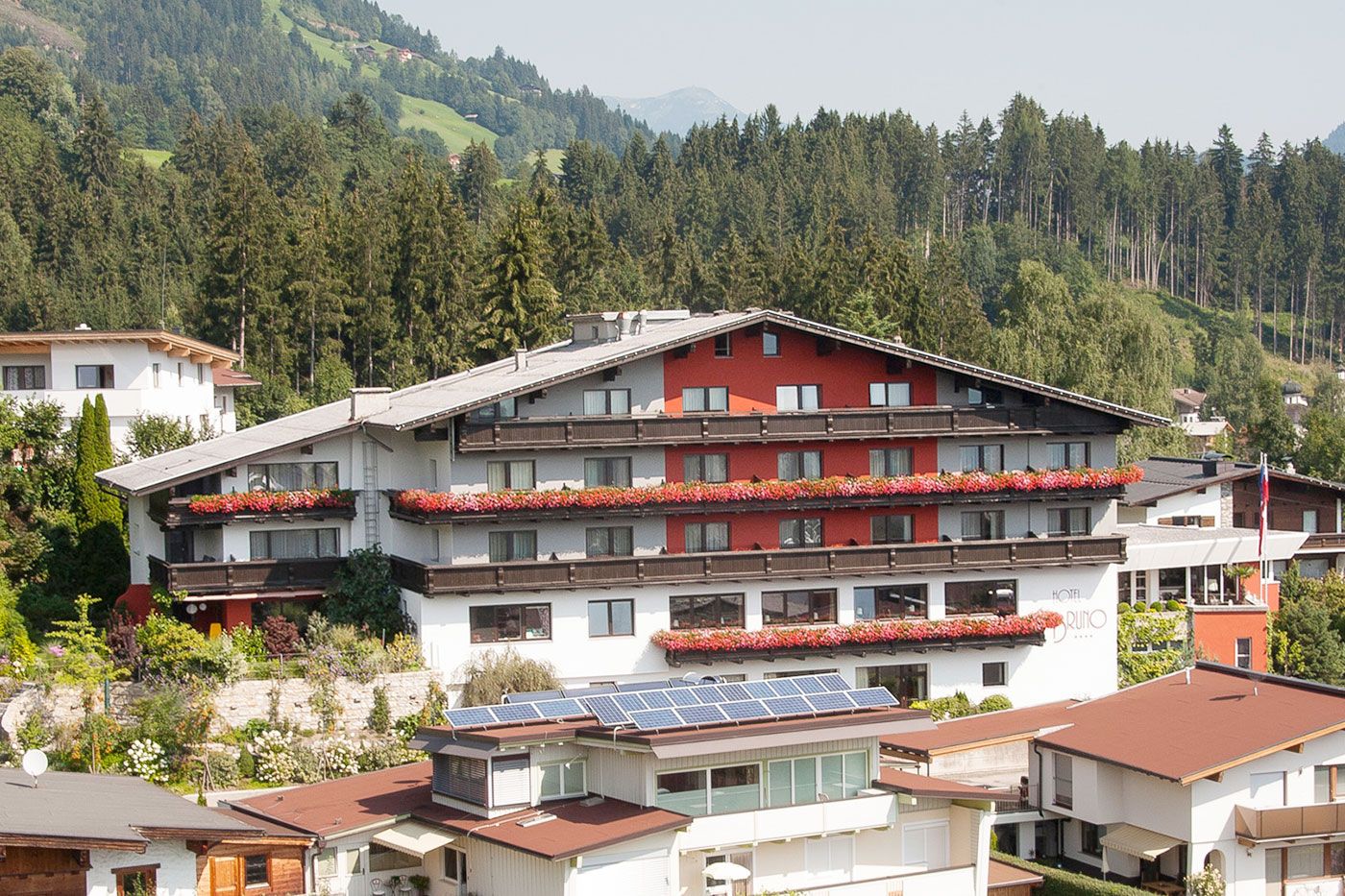 Sommerurlaub im Hotel Bruno in Fügen im Zillertal